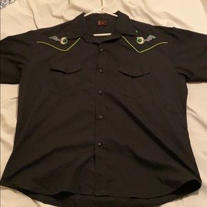Von Dutch eye casual button down